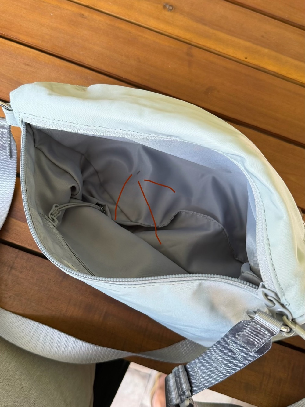 Lululemon festival bag, light gray, 5 L - Picture 13 of 13
